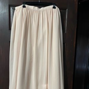 Revelry - park link - 16 maxi bridesmaid skirt